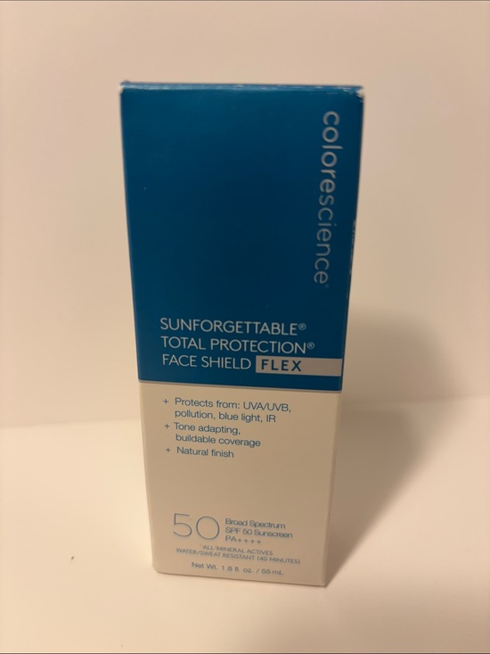 colorescience Other - Sunforgettable Total Protection Face Shield Flex SPF 50 - Blue/White